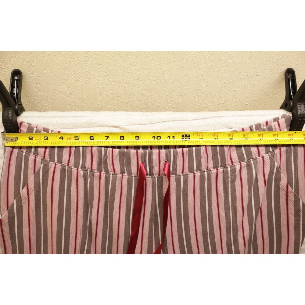 Sleep By Cacique Pajama Pants 22/24 Womens Plus Size Striped Pockets Multicolor - Picture 7 of 8